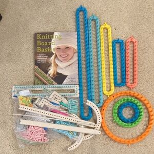 Colorful Knitting Loom Set for Kids
